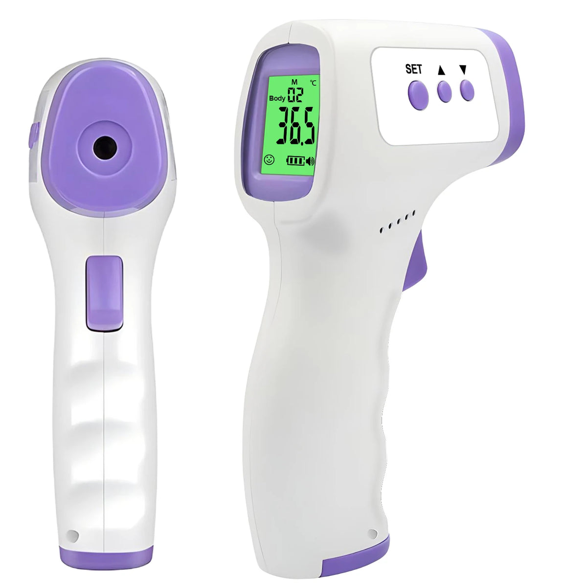 Digital Infrared Thermometer Forehead Body Non-Contact Fever Thermometers Or Medical Portable Finger Pulse Oximeter Blood Ox…