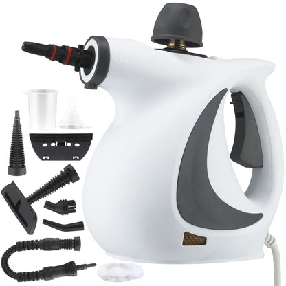 Pressurized Handheld Steam Cleaner for Home - Portable Multi-purpose High Pressure Deep Multi-surface Cleaning Steamer Machi…