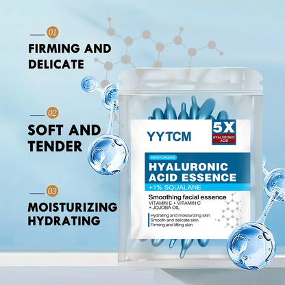 Hyaluronic acid deep moisturizing capsule essence, deep moisturizing and brightening skin essence (0.4gx30 capsules)/bag -1…