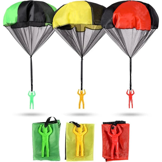 Parachute Toys for Kids Tangle Free Outdoor Flying Parachute Men Outside Toys Easter Basket Stuffers Idea Unique Boy Girl Gi…