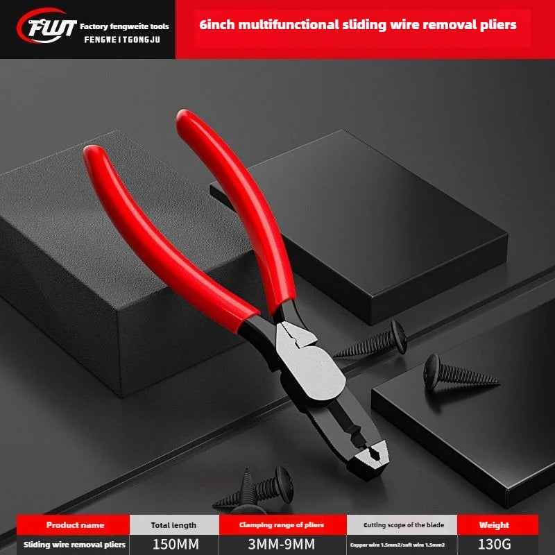 slip-tooth screw pliers Screw removal pliers slip-wire pliers Carp slip-wire screw pliers rusty wire removal pliers - image 7