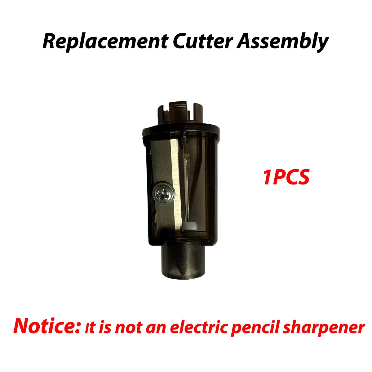 Electric Sharpener Assembly Desktop Automatic Pencil Sharpener Suitable To Pencils (6-8mm) for Students School Office Statio…