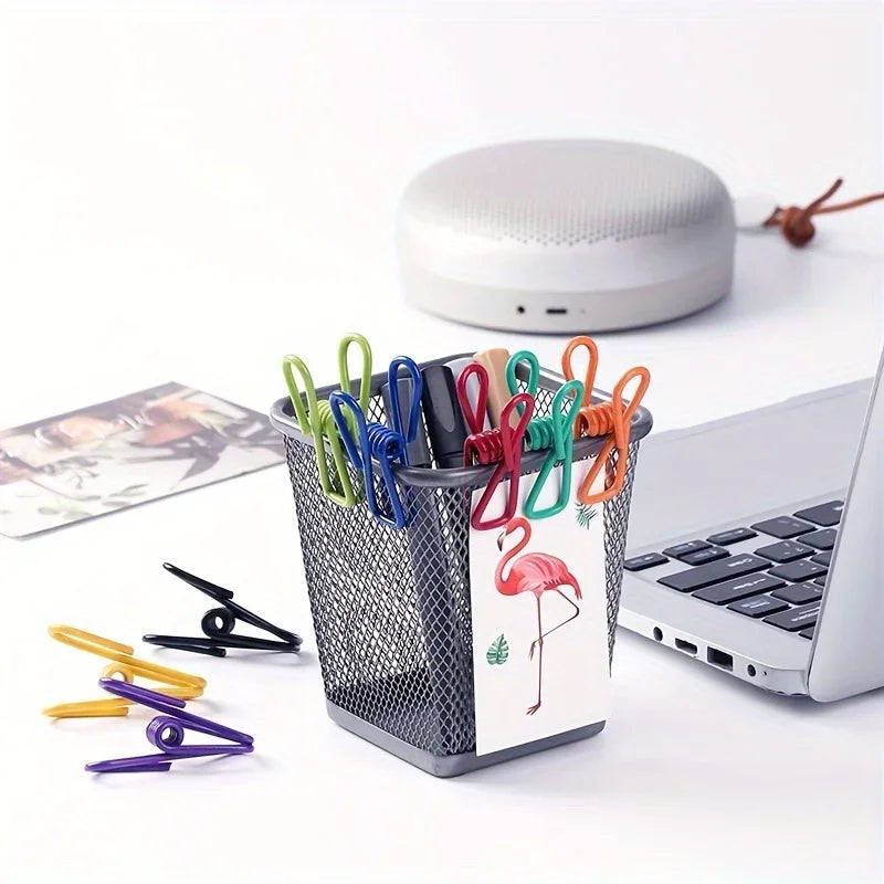 New Mini Bag Sealing Clip Kitchen Storage Food Snack Seal Sealing Bag Clips Portable Sealer Clamp Metal Tool Kitchen Accesso…