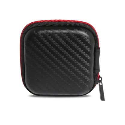 Earphone Storage Bag Square Headset Box Indoor Outdoor Travelling Earphones Storaging Case Accessories with Zipper - image 9