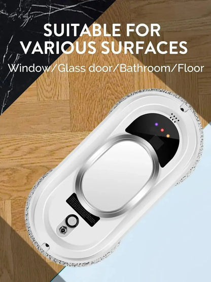 Electric Window Cleaning Robot 5600Pa Automatic & Remot Control Limpiacristales Vacuum Glass Washing Robot for Home Applianc…