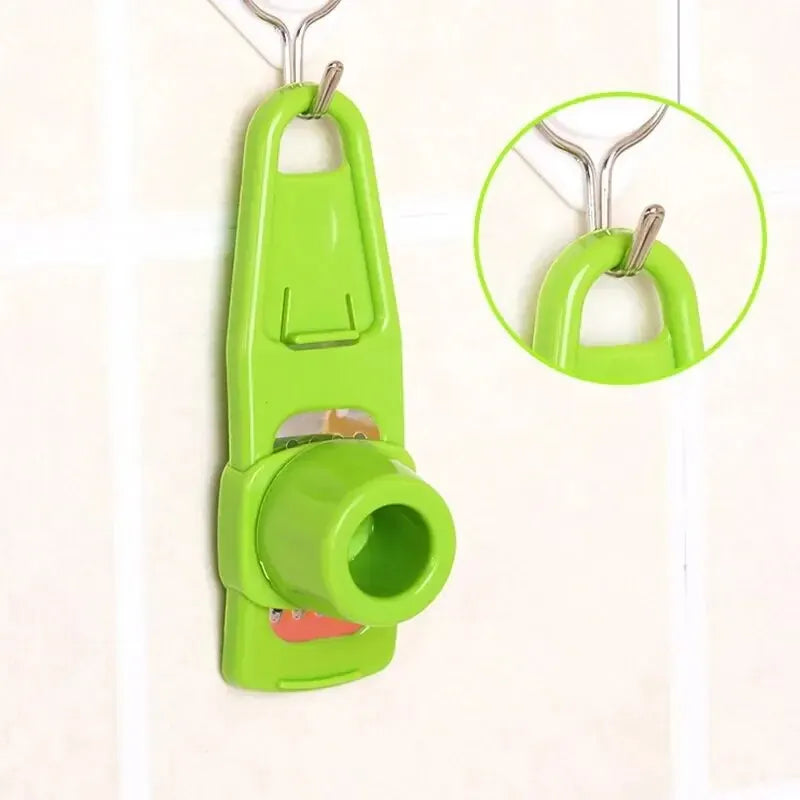 1 Pack Mini Garlic Grinder Creative Garlic Press Kitchen Garlic Mash Manual Garlic Mashing Green Kitchen Gadgets - image 6