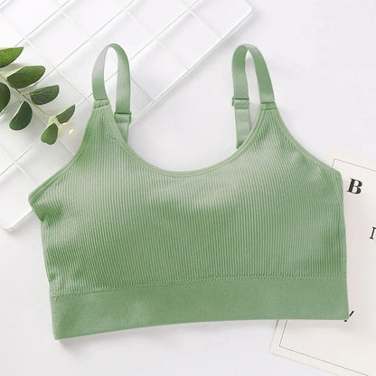 Sexy Underwear Women Gather No Steel Ring Lingerie Bra Tube Top Wrapped Chest Beauty Back Actival Cotton Thin Section Tube T…