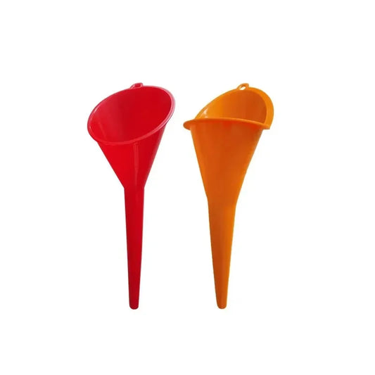 Car Long Stem Funnel Gasoline Oil Fuel Filling Tools Anti-splash Plastic Oil Funnel Motorcycle Refueling Tools Auto Accessor…