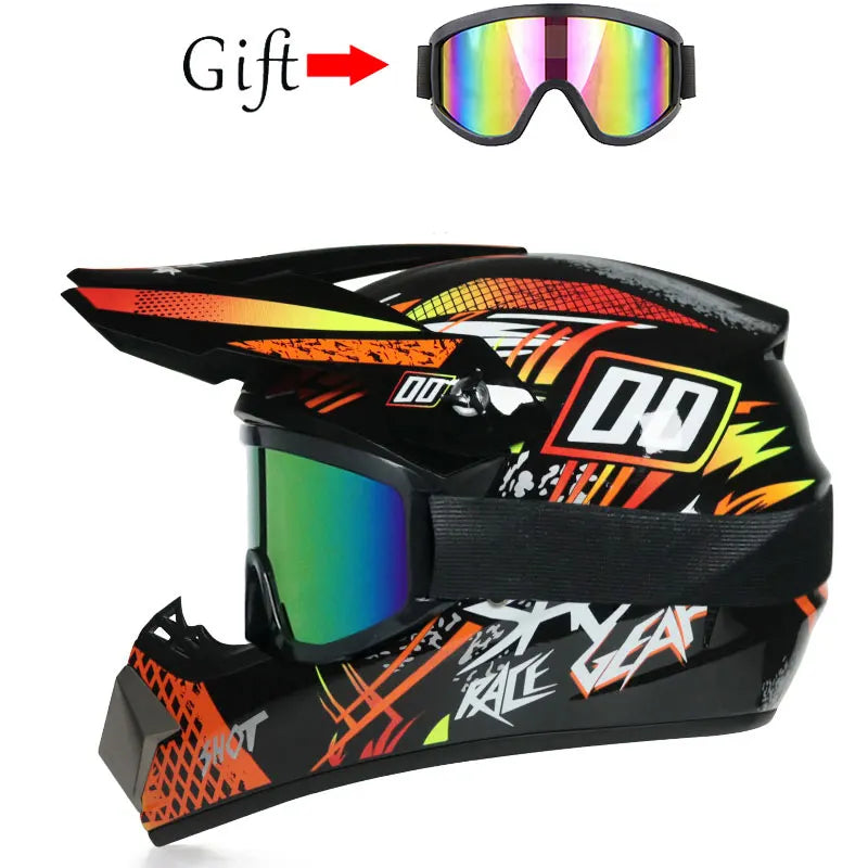 Motorcycle helmet children off-road helmet bike downhill AM DH cross helmet capacete motocross casco - image 19