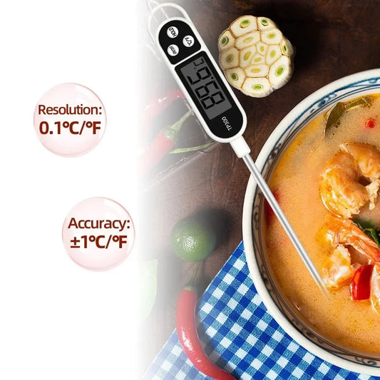 Food Thermometer TP300 Digital Kitchen Water Oil Thermometer for Meat Cooking Food Probe BBQ Electronic Oven Kitchen Tools -…