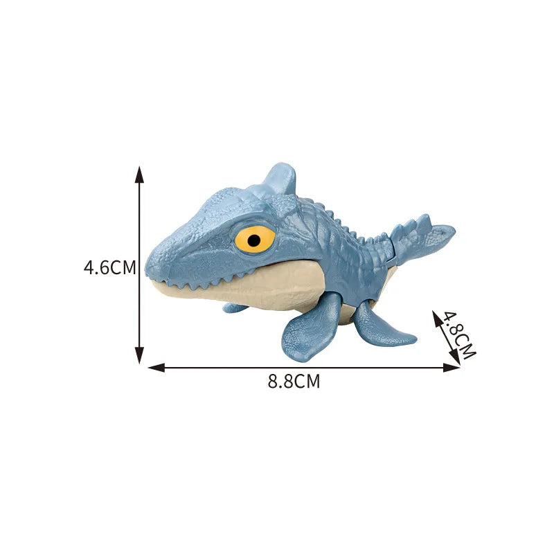 Jurassic Finger Dinosaur Triceratops Tyrannosaurus Model Toys for Kids Creative Finger Biting Dinosaurs Interactive Toy Boy…