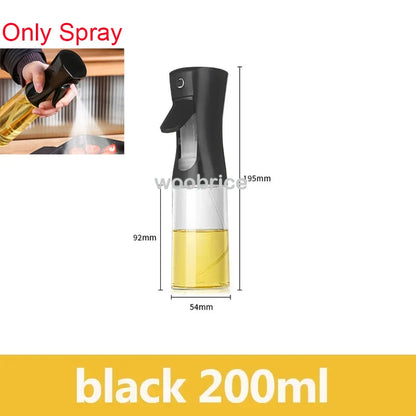 2in1 Kitchen Spray Oil Dispenser Oil Sprayer Polisher Or Only Brush Spray for Air Fryer Salad Grilling Roasting Cooking Kitc…