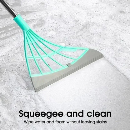 "Extendable Silicone Floor Broom: The Ultimate Scraper for Ceilings, Windows & Bathrooms" - image 3