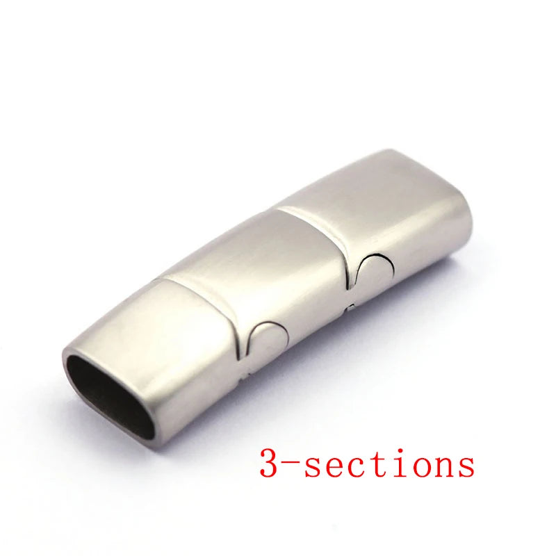 Stainless Steel Magnetic Clasp 8*4mm 10*5mm 12*6mm for DIY Bracelet Accessories Jewellery Making Supplies Jewelry Parts - im…