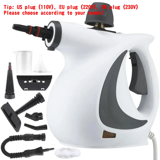 Pressurized Handheld Steam Cleaner for Home - Portable Multi-purpose High Pressure Deep Multi-surface Cleaning Steamer Machi…