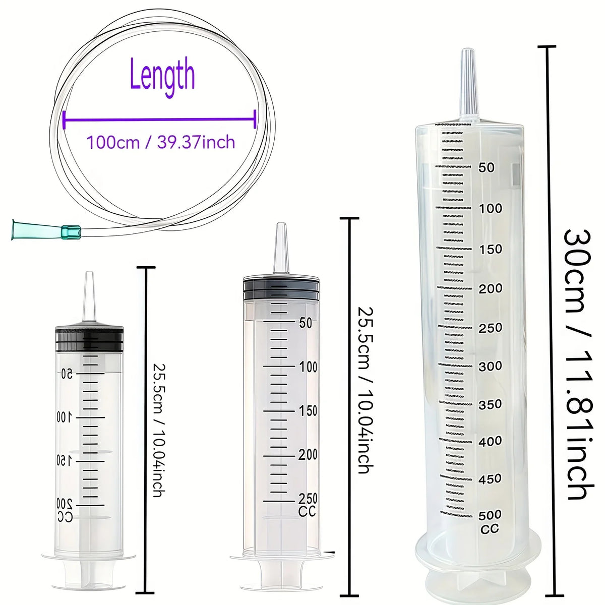 1 set of car water suction/injection tool with syringe - image 5