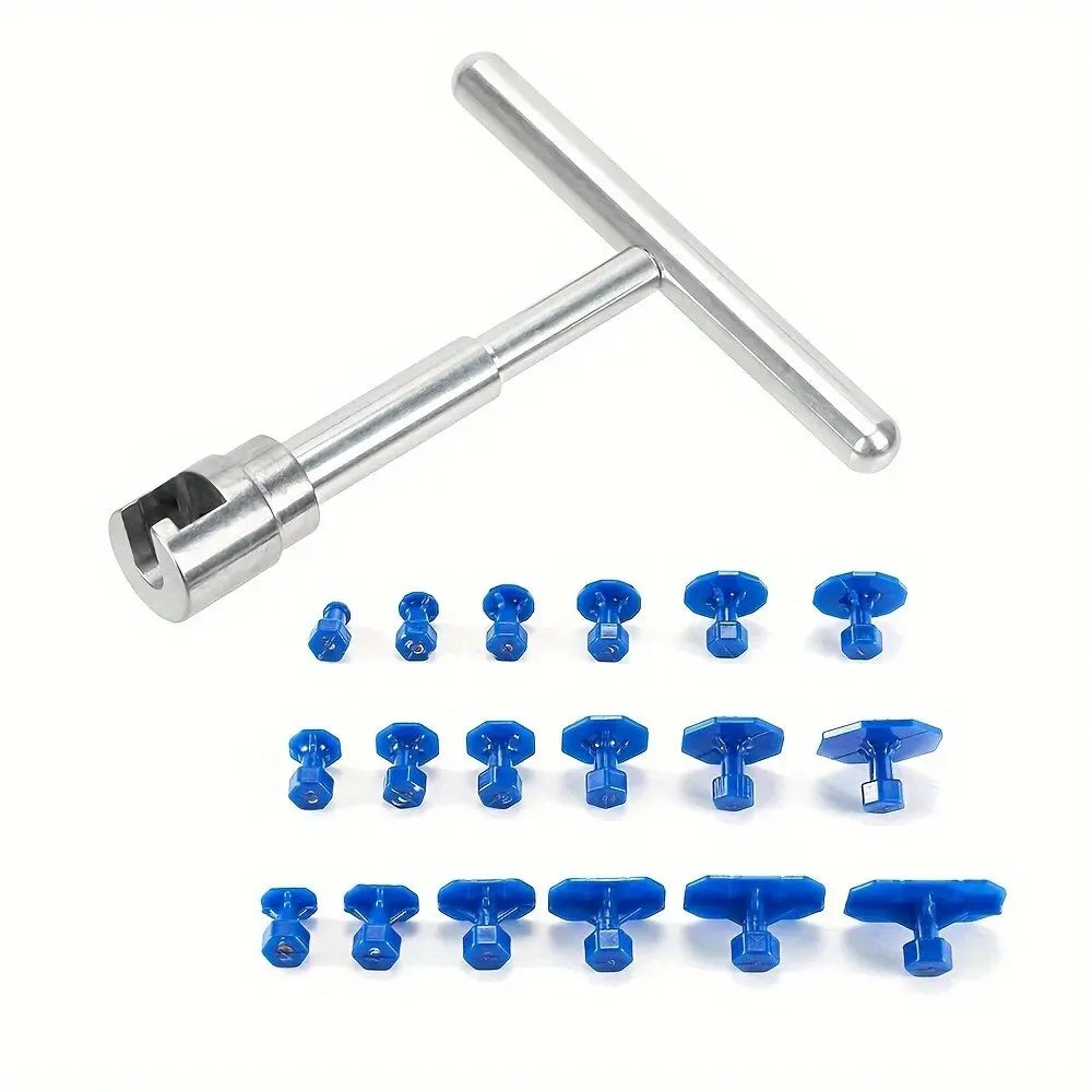 Car Dent Repair Tool Auto Body Part Mechanical Sheet Metal Paintless Dent Removal Puller Kit Hand Tools Kit Set - image 7