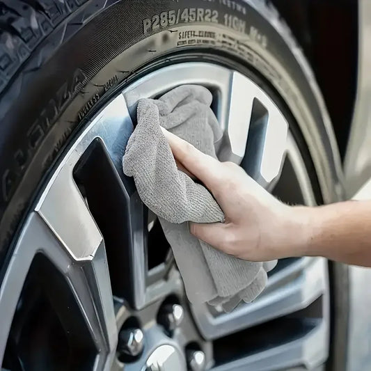 Thicken Microfiber Cleaning Cloths Lint Free Microfiber Cleaning Towel Cloths Reusable Cleaning Towels Absorbent for Car Win…