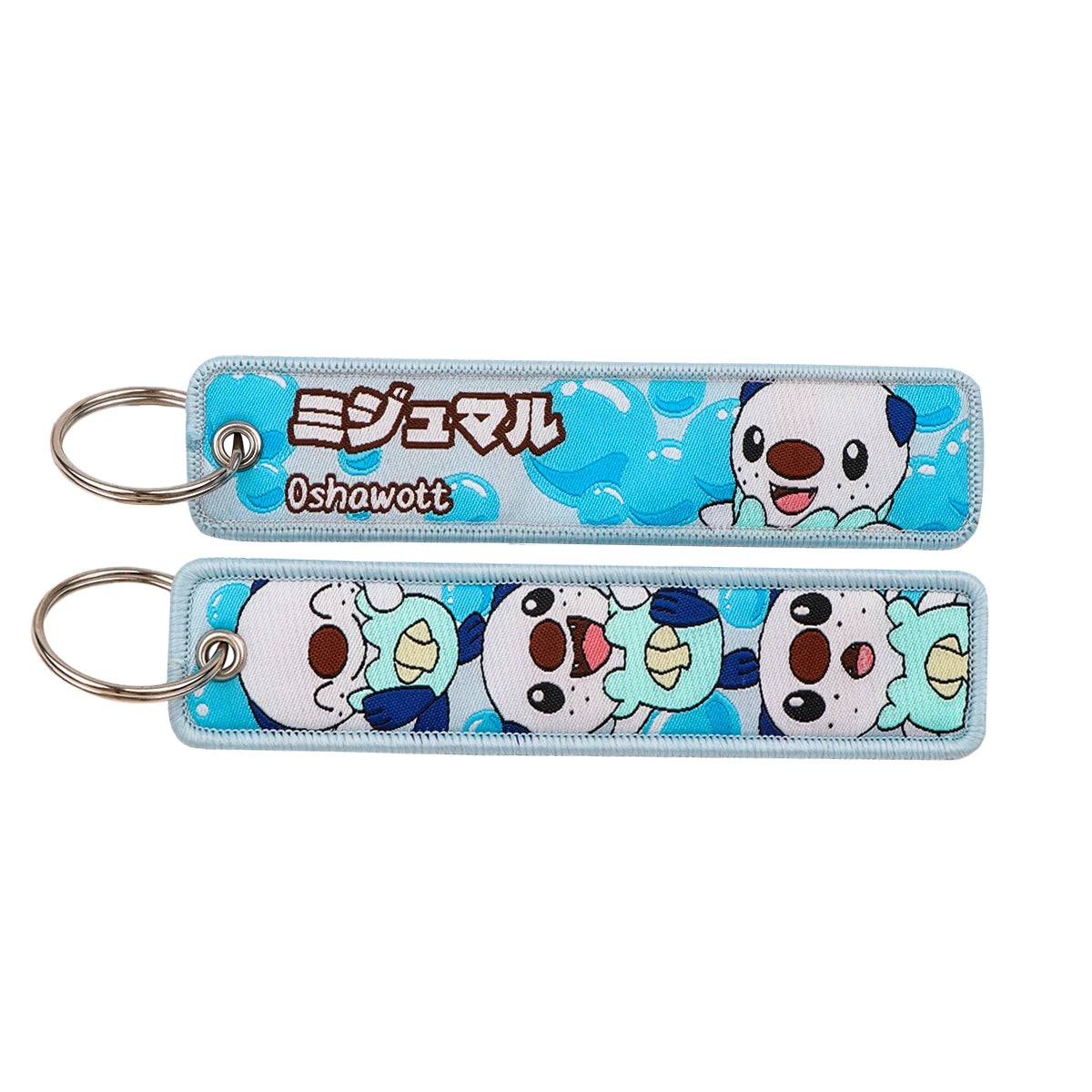 Japanese Anime Elf Monsters Keychain for Cars Backpack Key Holders Embroidery Keyrings Key Tag Jet Tag Accessories Gifts 1pc…