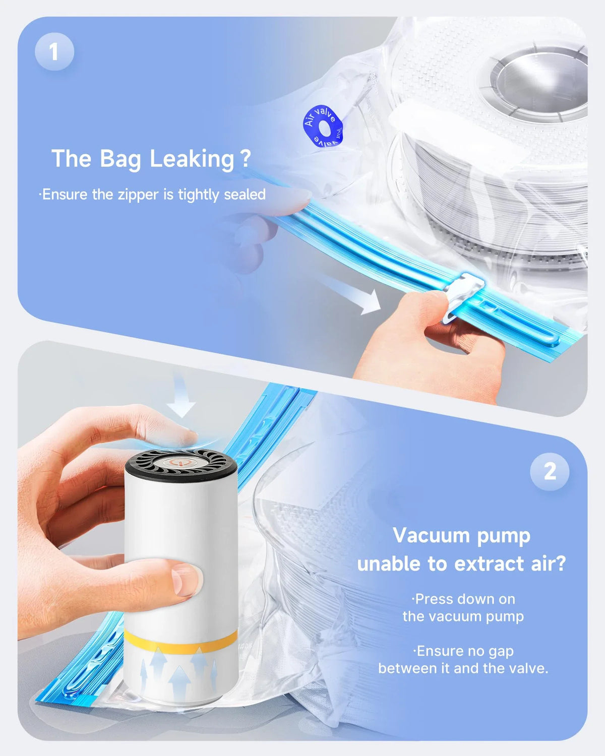 3D Printer Filament Vacuum Bag with USB Rechargeable Electric Air Pump, Vacuum Sealing for PLA ABS PETG Filament Storage - i…