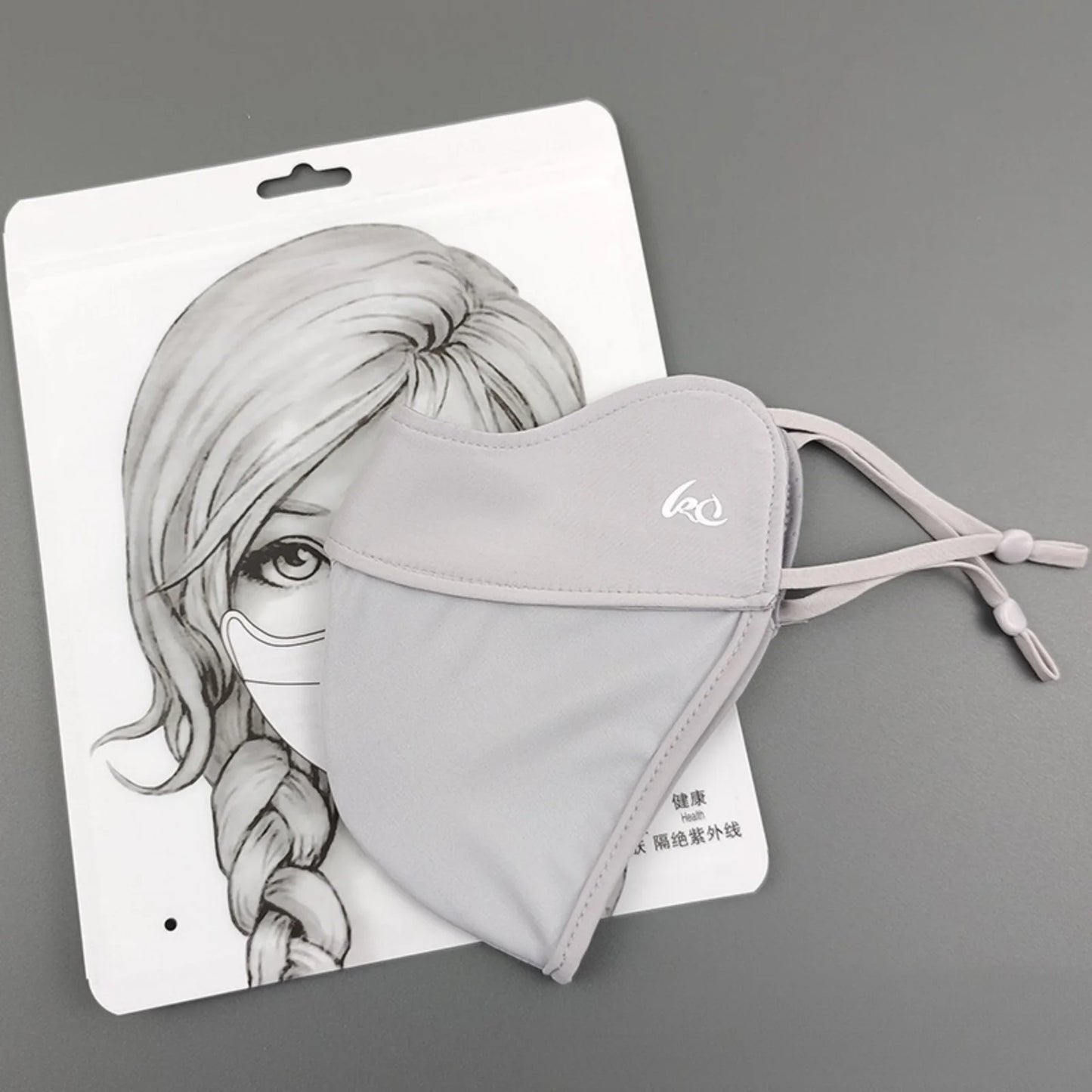 2026 NewThin Sunscreen Face Scarf Ice Silk Mask Summer Cover Veil Eye Protection Gini Golf - image 3
