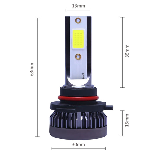 2Pcs LED H4 H7 Car Headlight H1 LED Bulb H8 H11 9005 HB3 9006 HB4 9004 HB1 H3 HB5 H13 Led Lights 20000LM Turbo Lampada 12V -…