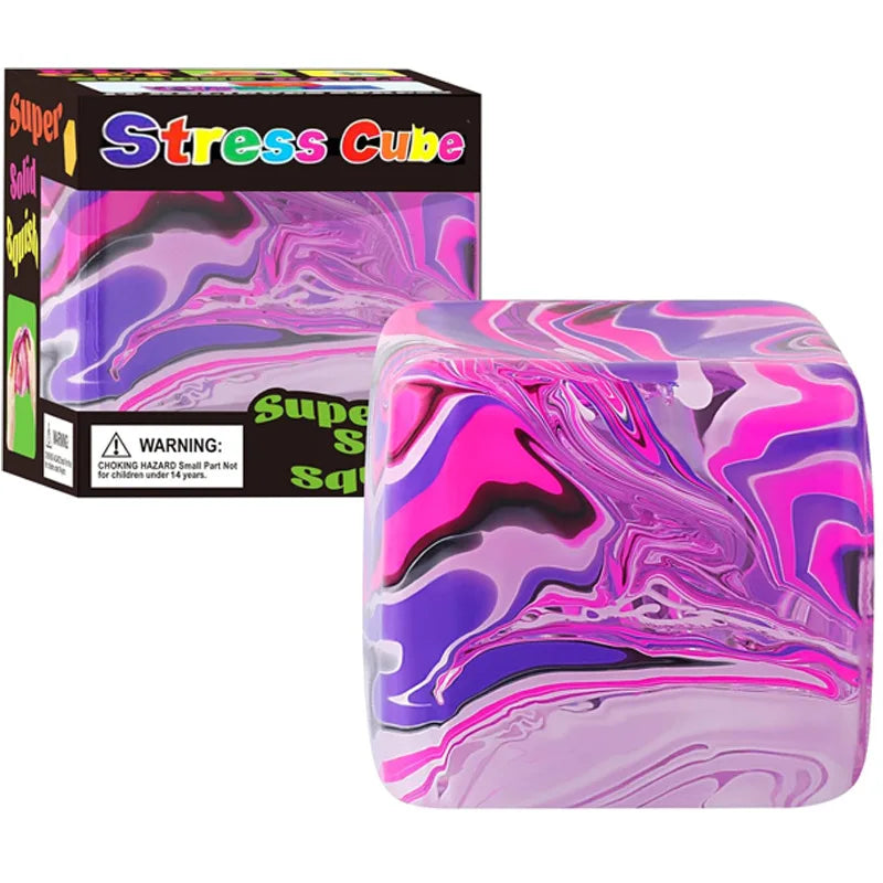 Soft and Glutinous Sensory Stress-relief Toy Cube Filled with Gel Stretchable Ball Soft Ice blind box Slow Rebound - image 10