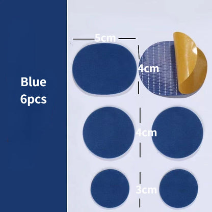 6pcs Sports Shoes Repair Stickers Suede Heel Protector Anti-Wear Repair Holes Self-adhesive Patches Insoles Pad Foot Care In…