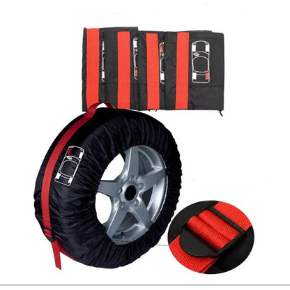 Tire Storage Bags Dustproof Waterproof S/L Universal Car Spare Cover Case Polyester Vehicle Wheel Protector Portable Wheel B…