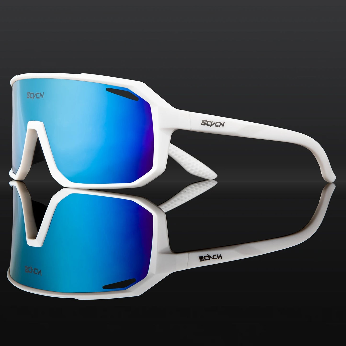 SCVCN Men bicycle Cycling Sunglasses Woman MTB road bike Driving Goggles Outdoor Sports running Glasses UV400 Hiking Eyewear…
