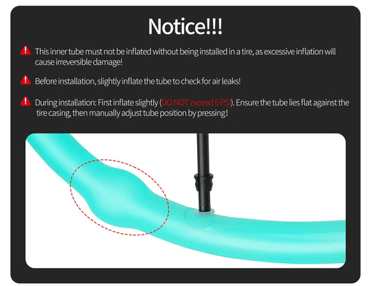 MEROCA Road Bike TPU Inner Tube 700x23-32C FV 45L/65L/80L Ultra-light Road Bicycle Inner Tube - image 2