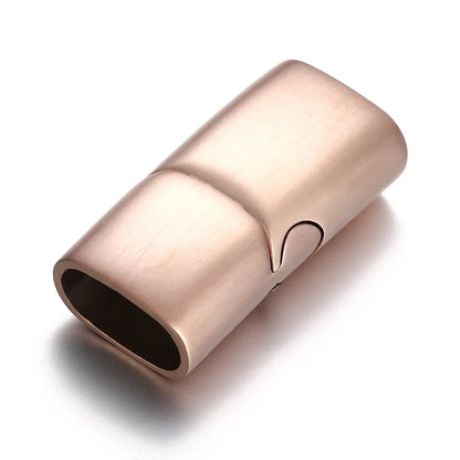 Stainless Steel Magnetic Clasp 8*4mm 10*5mm 12*6mm for DIY Bracelet Accessories Jewellery Making Supplies Jewelry Parts - im…