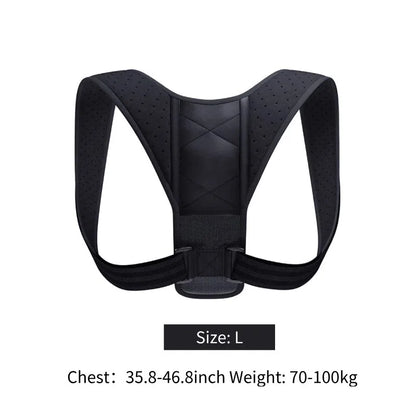 Back Posture Correction Belt Hunchback Prevention Correction of Sitting Posture Unisex Breathable Body Shaping - image 8