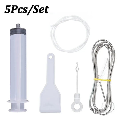 5/6 Pcs Refrigerator Drain Hole Clog Remover Fridge Hole Brush Water Outlet Cleaner for Household Clean Dredge Cleaning Tool…
