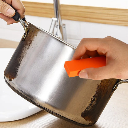 1 Pc Easy Limescale Eraser Rubber Household Kitchen Cleaning Tools Kitchen Toilet Rust Brush Bathroom Glass Rust Remover - i…