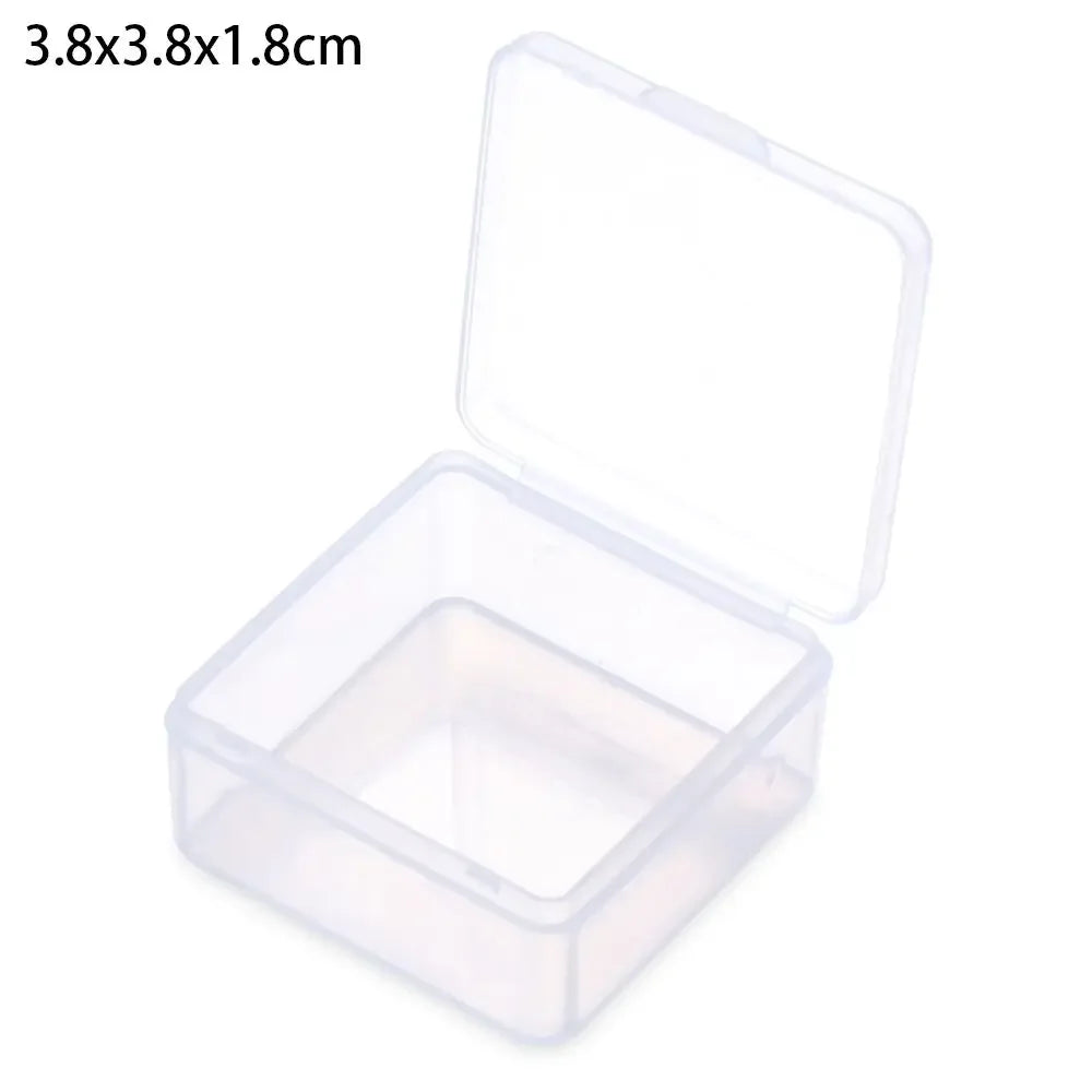 Multi-purpose Clear Storage Case Rectangular Shape Storing Jewelry Headband Small Thing Container Student Stationery Storage…