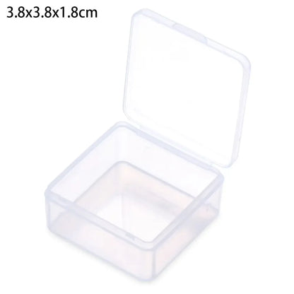 Multi-purpose Clear Storage Case Rectangular Shape Storing Jewelry Headband Small Thing Container Student Stationery Storage…