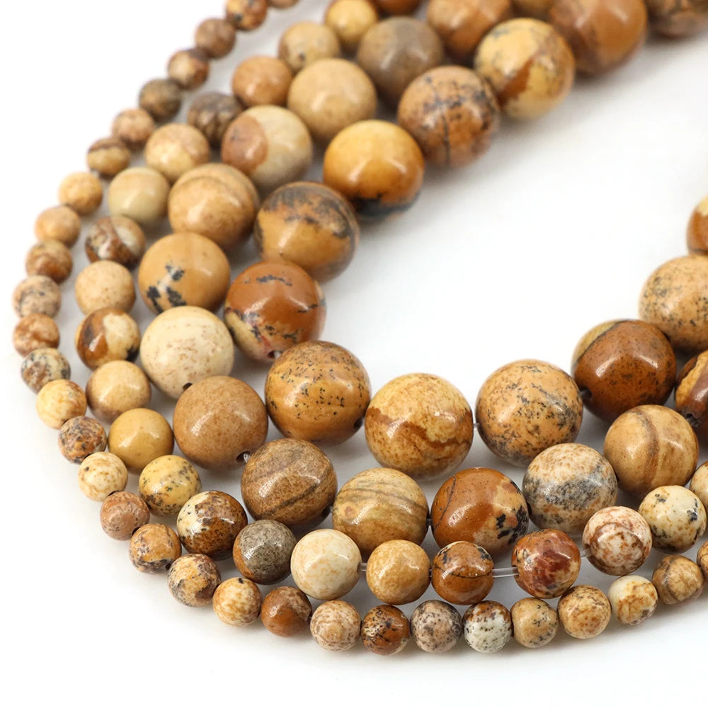 Natural Stone Beads Blue Tiger Eye Crystal Amethyst Rose Quartz Gemstone Bead for Jewelry Making Bracelet Necklace 4/6/8/10M…
