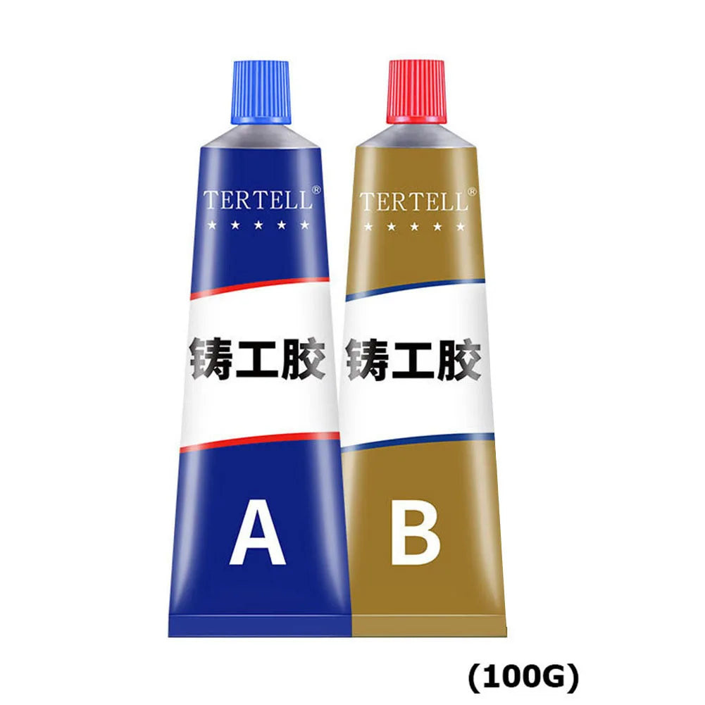 Cold Welding Glue Metal Repair Glue Heat-resistant AB Sealant High-strength Magic Plastic Repair Casting Adhesive Epoxy Resi…