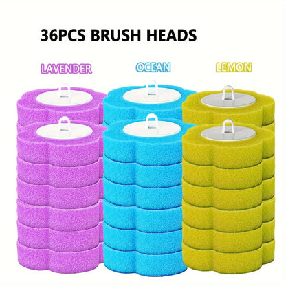 6/18/36-Pack Disposable Toilet Brush Heads - No-Corner Cleaning & Easy Replacement | Hygienic Bathroom Essentials - image 10