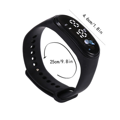 Kawaii Smart Watch For Kids Fashion Outdoor Waterproof Sports Kids' Watches Boy Girls Digital Watches Silicone montre enfant…
