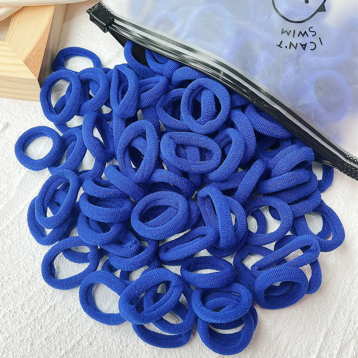 20/50pcs Kids Elastic Hair Bands Girls Sweets Scrunchie Rubber Band for Children Hair Ties Clips Headband Baby Hair Accessor…