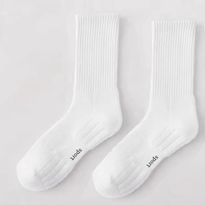 Men's Thick Bottom Sweat Absorbing and Breathable Sports Socks with Bottom Cushion for Running Professional Sports Men's Soc…