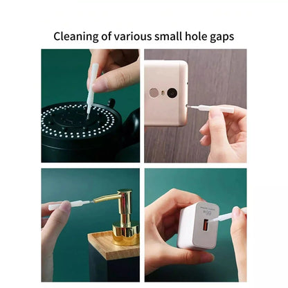 10-40PCS Shower Head Cleaning Brush Anti-clogging Micro Nylon Brush Cleaning Tool for Bathroom Kitchen Phone Hole - image 6
