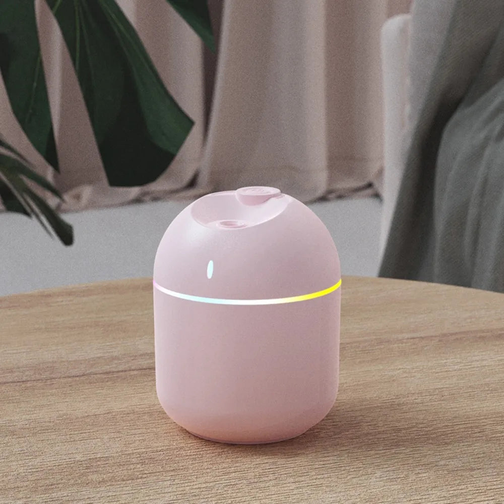 270ML Air Humidifier Cool Mist Aroma Diffuser LED Night Light power-off protect USB Humidificador For Home Office - image 8