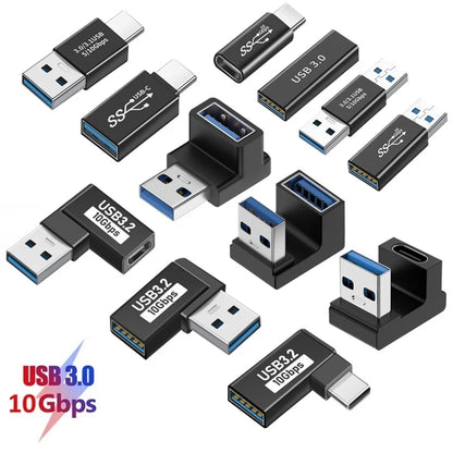 Universal USB 3.0 OTG Type C Adapter USB C Male to USB-A Male Female Converter for Macbook Huawei Samsung Xiaomi Ipad Connec…