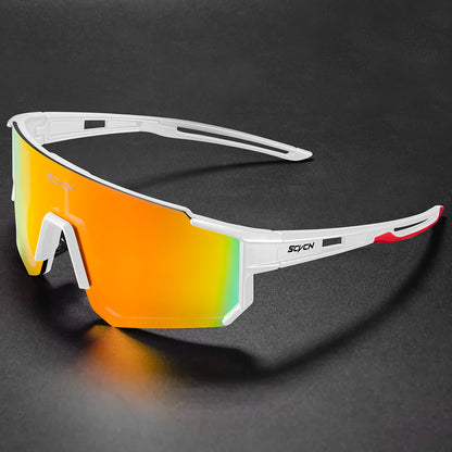 SCVCN New Outdoor Cycling Sunglasses Men Road Driving Bike Glasses Sports Mountain Climbing Women Bicycle Cycling UV400 Gogg…