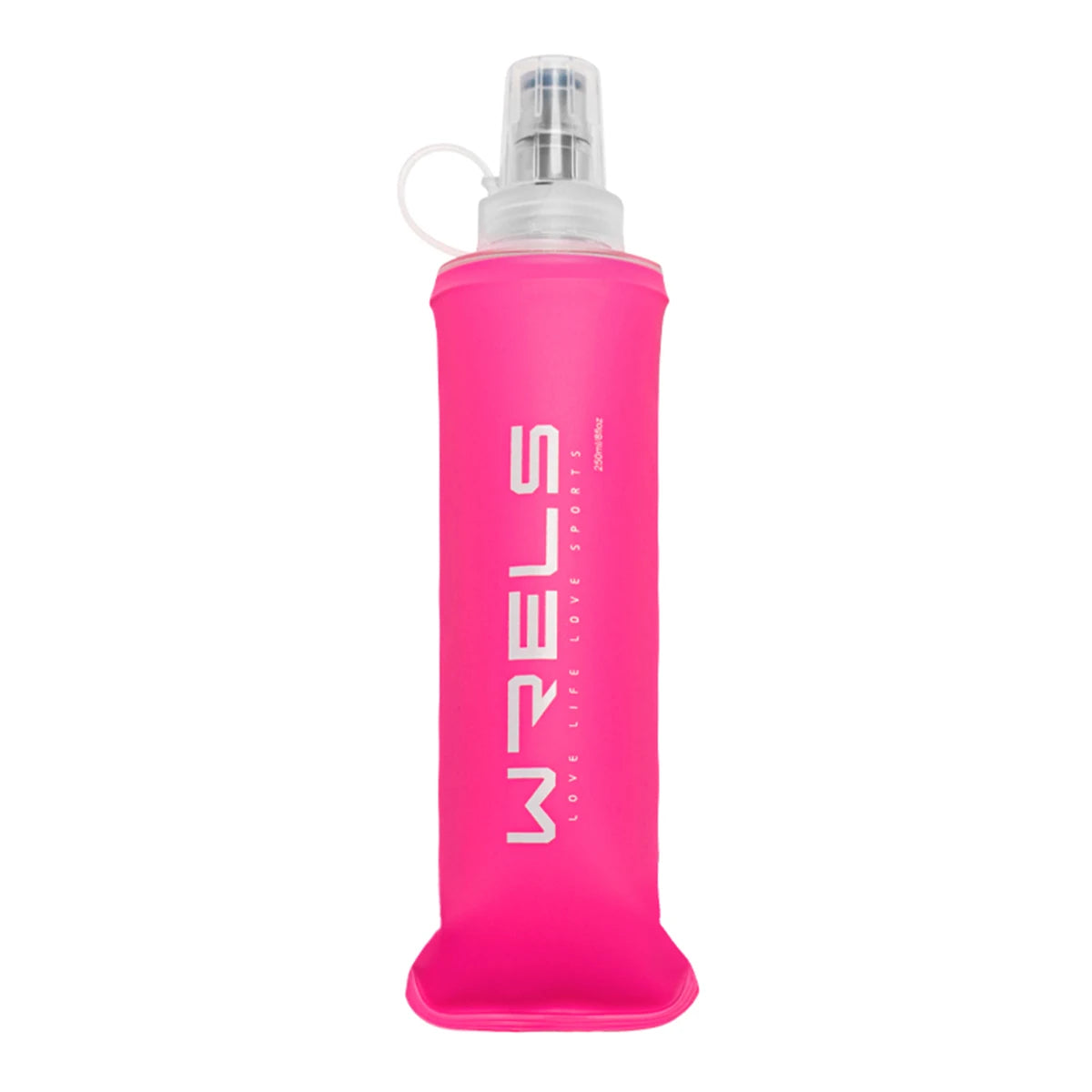 1pc150ml/250ml/500ml Outdoor Collapsible Silicone Bite Size Water Bottle Running Camping Hiking Travel Convenient Water Bott…