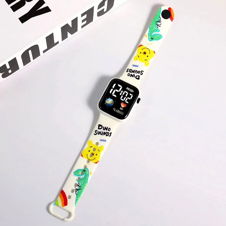 New Stitch Children Watches Girls Reloj Inteligente Para Niños Niña Reloj Hello Kitty Digital Watch Women Relógio Infantil -…