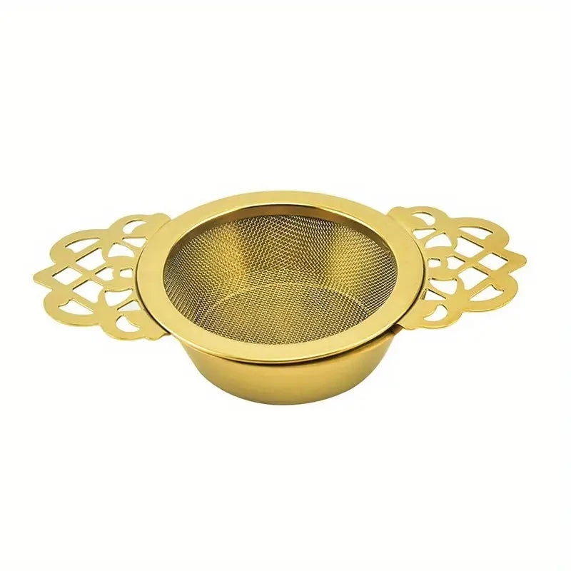 1/2pcs Tea Strainer Double Ear Fine Mesh Stainless Steel Spice Infuser Filter Tea Maker Teaware Kitchen Accessories - image 7